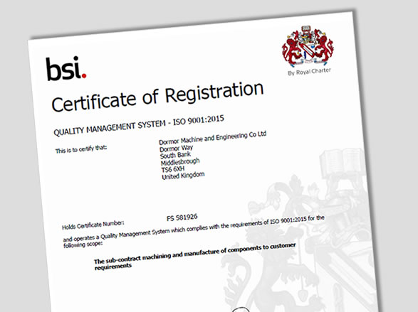 Download our ISO 9001 Certificate